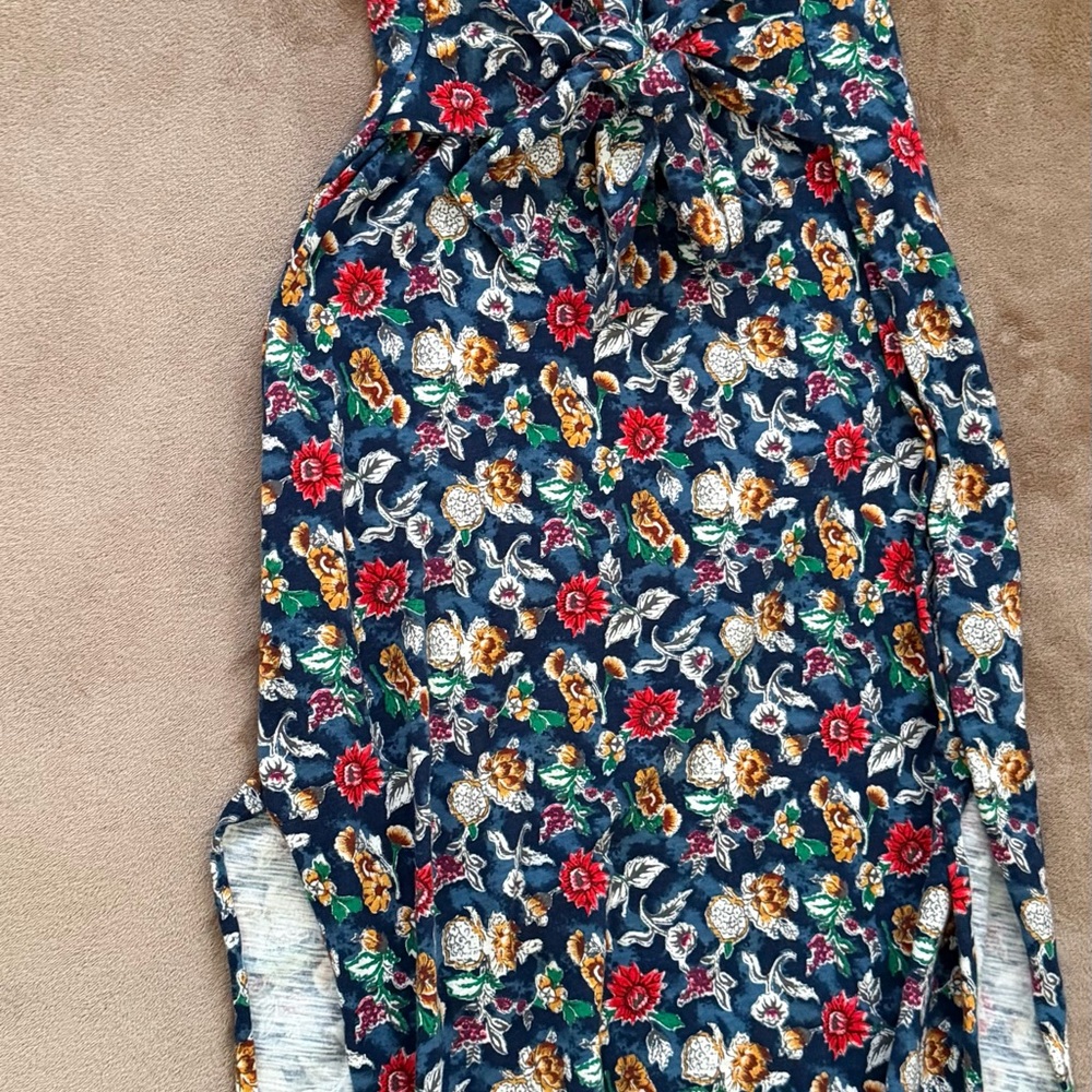 Ralph Lauren Pink and White Floral Knit